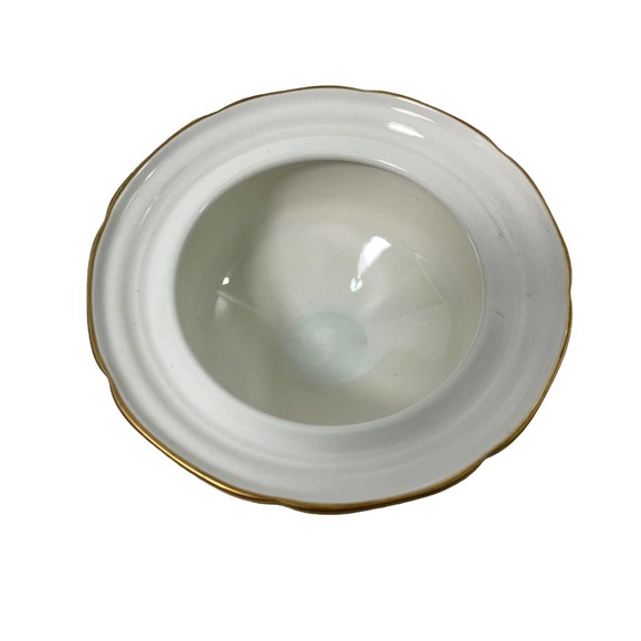 Mikasa China Sugar Bowl & Creamer Country Gold F9003 Ivory Goldtone Trim Vintage - Picture 4 of 9